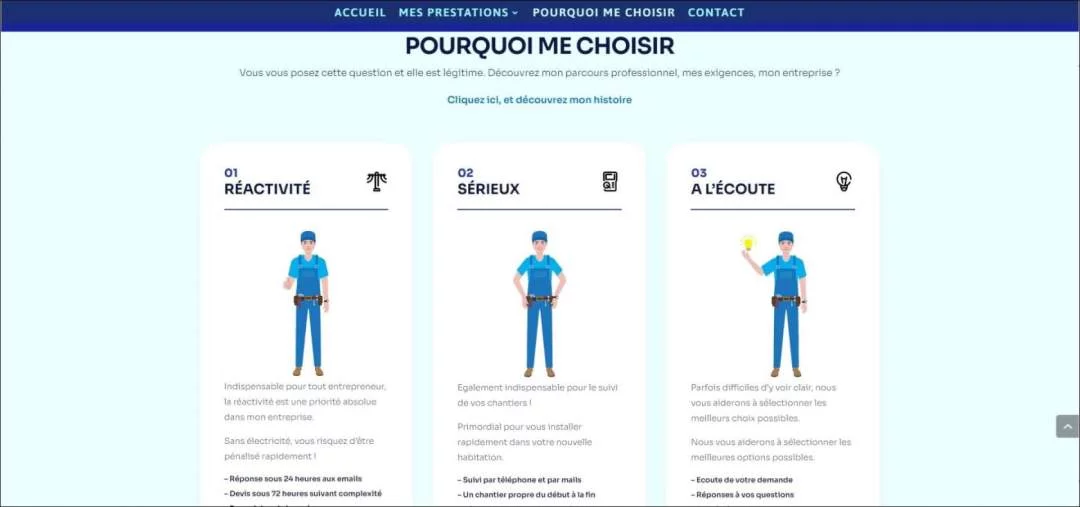 affichage du site au courant 66