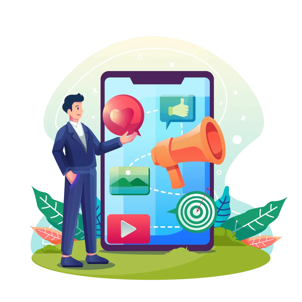 marketing digital illustration marketing digital illustration