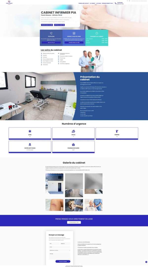 creation site internet infirmier-pia.fr